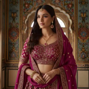 Kazaara “Rosy Serenade” Pendant Set