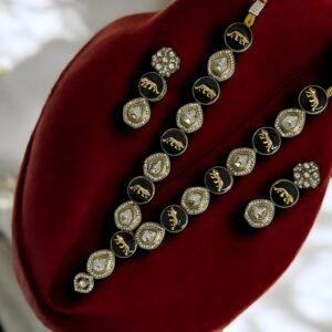 Kazaara | The Legacy Kundan & Enamel Necklace Set