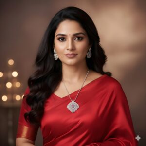 Kazaara | The Scarlet Royale AD Pendant Set