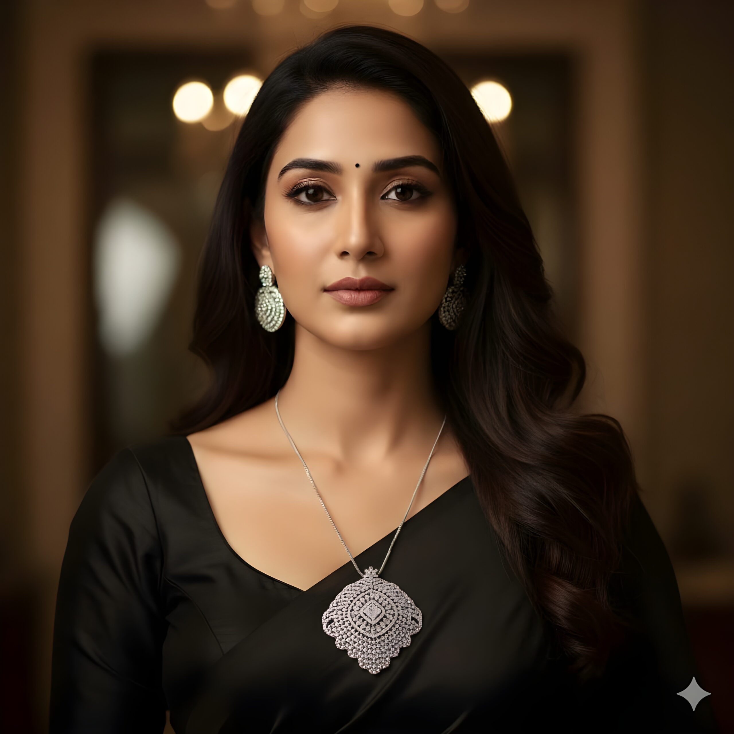 Kazaara | The Zenith Sparkle AD Pendant Set