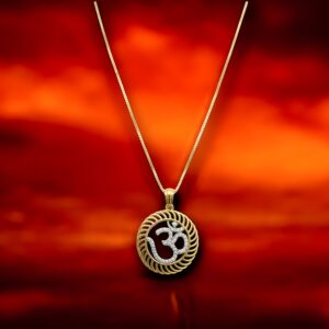 Kazaara | Divine Om Charm Pendant