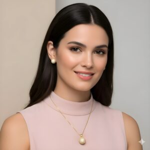 Kazaara | Cosmic Disc Pendant Set