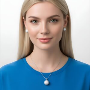 Kazaara | Cosmic Disc Pendant Set