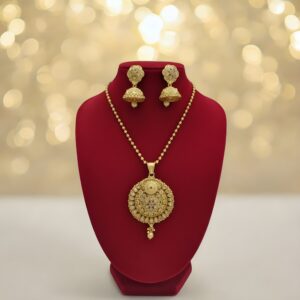 Kazaara “Surya Mandala” Divine Radiance Necklace Set