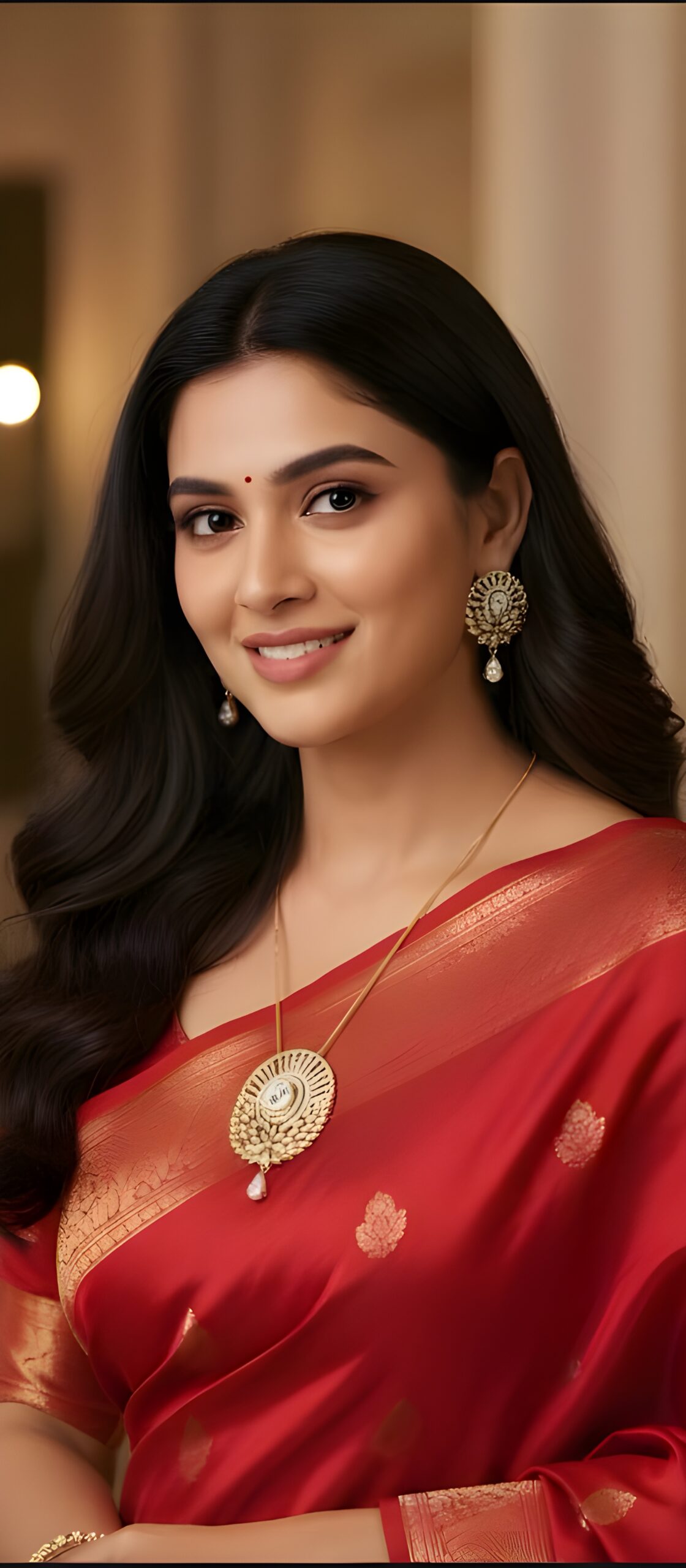 Kazaara | The Golden Canopy AD Pendant Set - Image 4