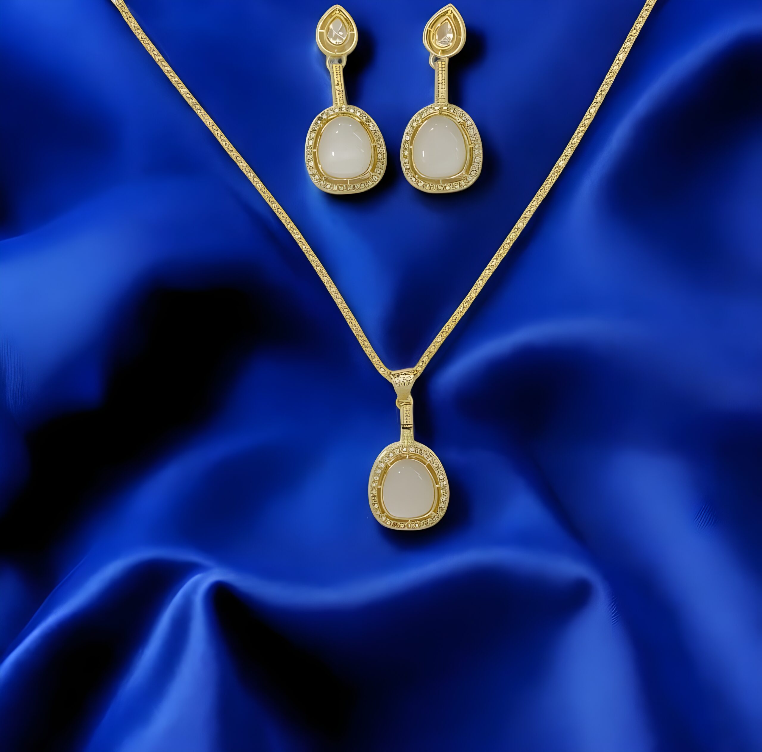 Kazaara | Lunar Glow AD Pendant Set - Image 4