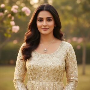 Kazaara | The 'Blush Orbit' Minimalist Pendant Chain