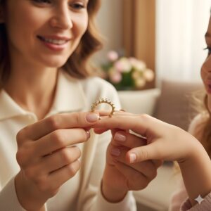 Kazaara | Golden Eternity Adjustable Ring