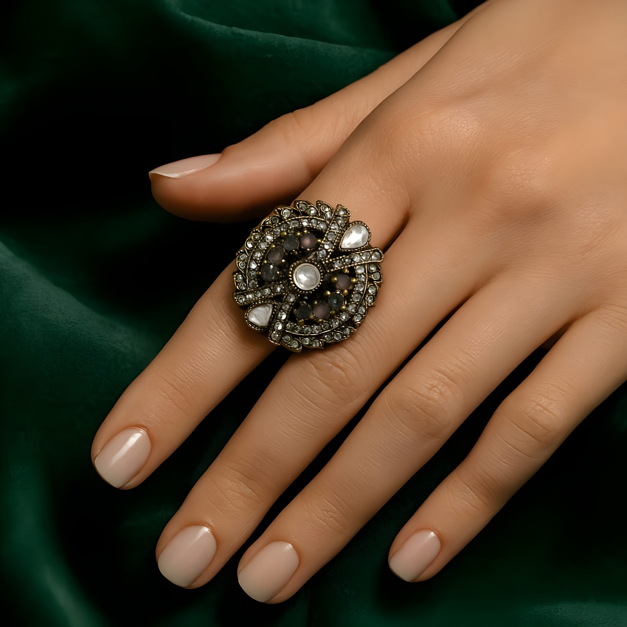 Kazaara | Enchanted Forest Adjustable Ring
