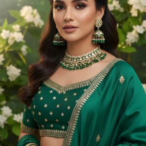 Kazaara | Emerald Serenity Choker Set