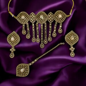 Kazaara | Heritage Drop Choker Set