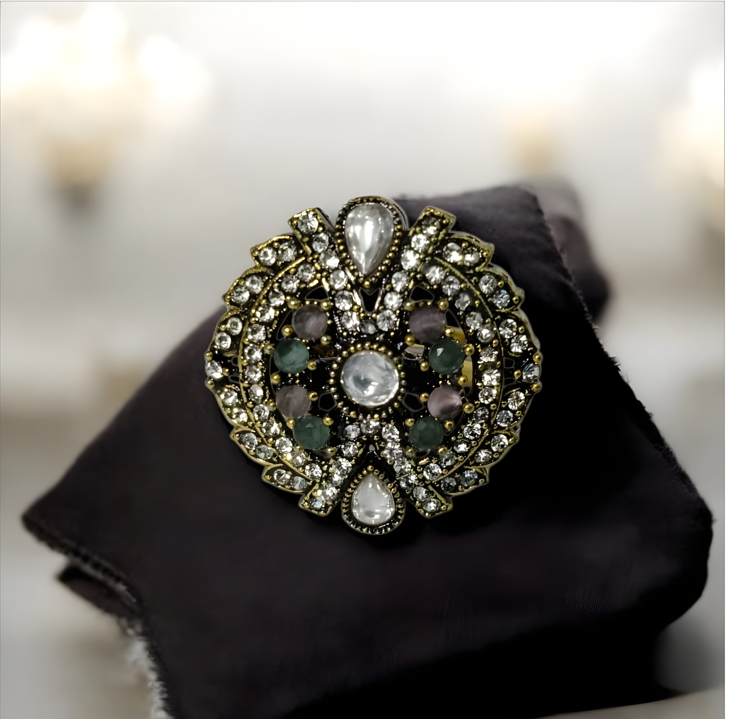 Kazaara | Enchanted Forest Adjustable Ring - Image 2