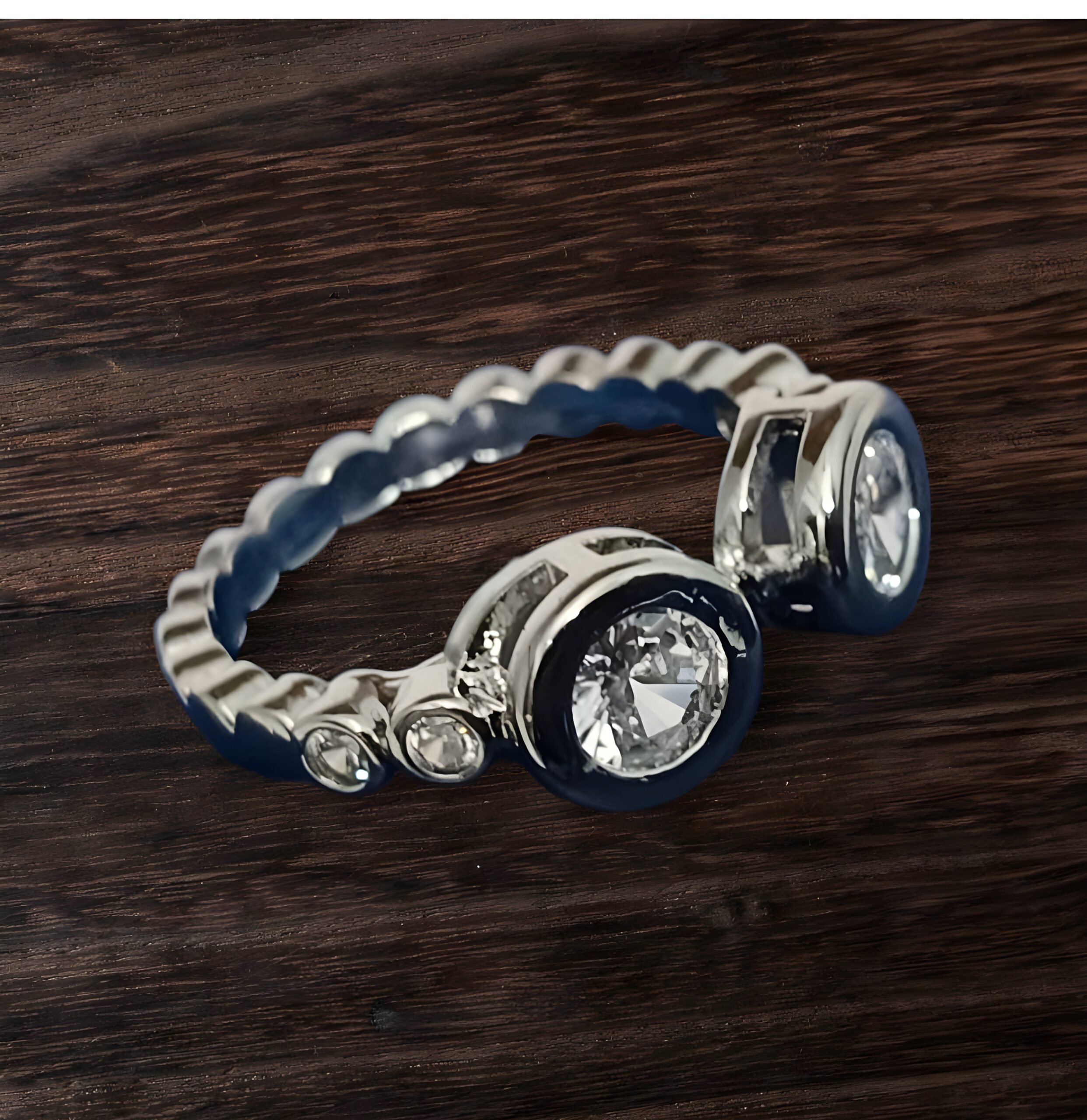 Kazaara | Celestial Duo Adjustable Ring - Image 3