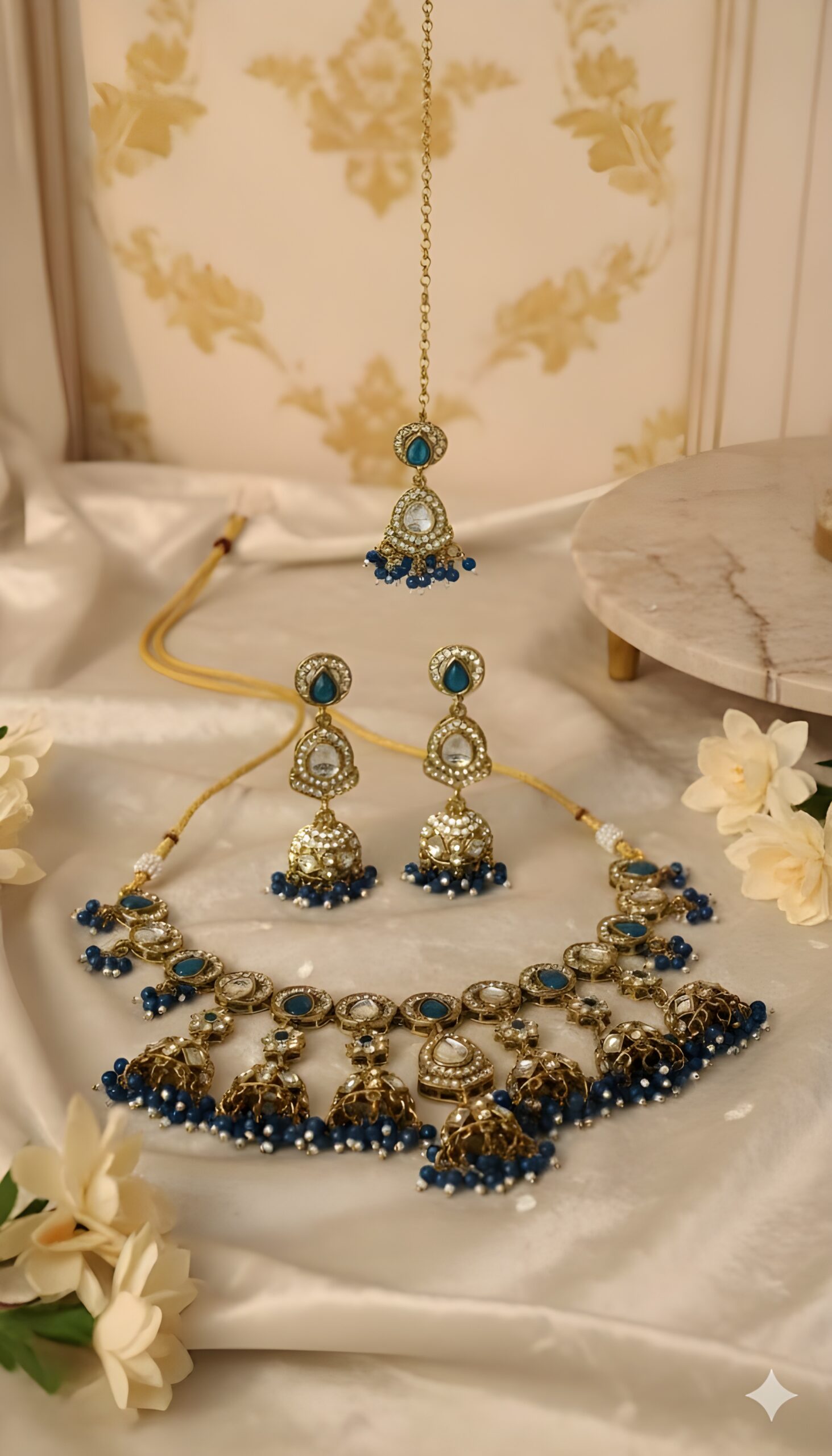 Kazaara | Midnight Bloom Necklace Set - Image 3